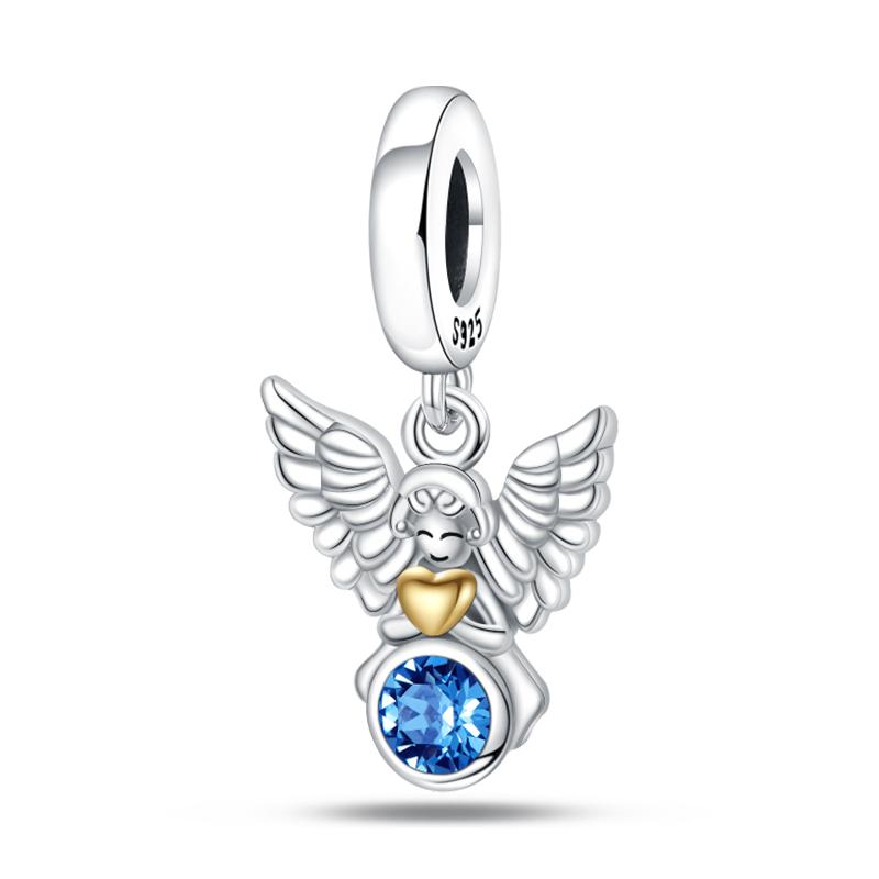 Copper Peace Dove Olive Branch Angel Love And Peace Best Wishes Charms Beads Fit Pan Original Bracelets Diy Fine Jewelry