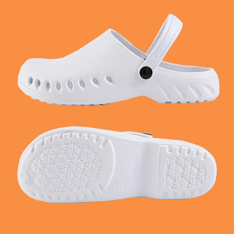 

Нескользящие тапочки для чистых помещений - Удобная мягкая подошва для врачей и медсестер, Унисекс 35-36