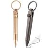 Cylindrical Travel Pocket Pen Easy Carry Neutral Ballpoint Pen Mini Brass Pen  Writing Instruments