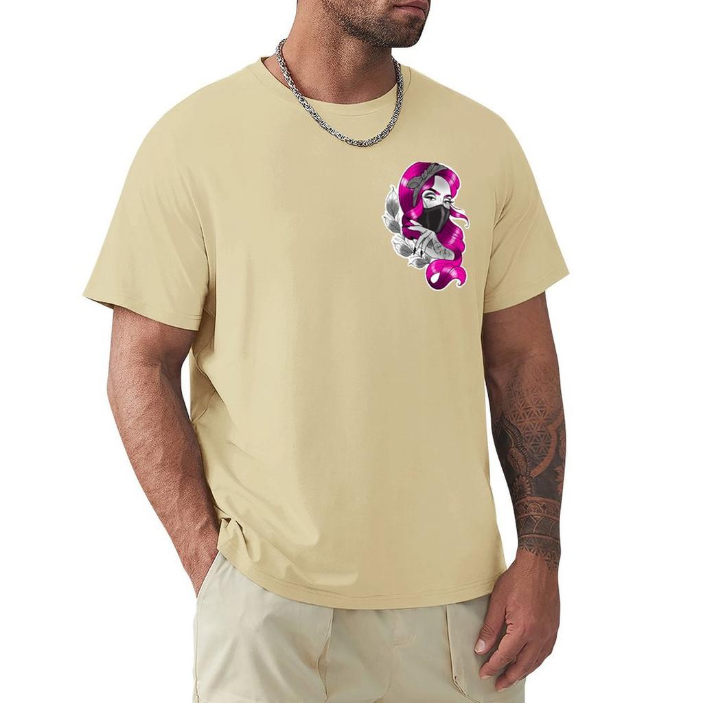 Colour Chola - Bonnie B’s Tattoo Studio T-Shirt Cute Tops Vintage T Shirts Sweat Shirts Graphic Tees Graphic Tshirt Men