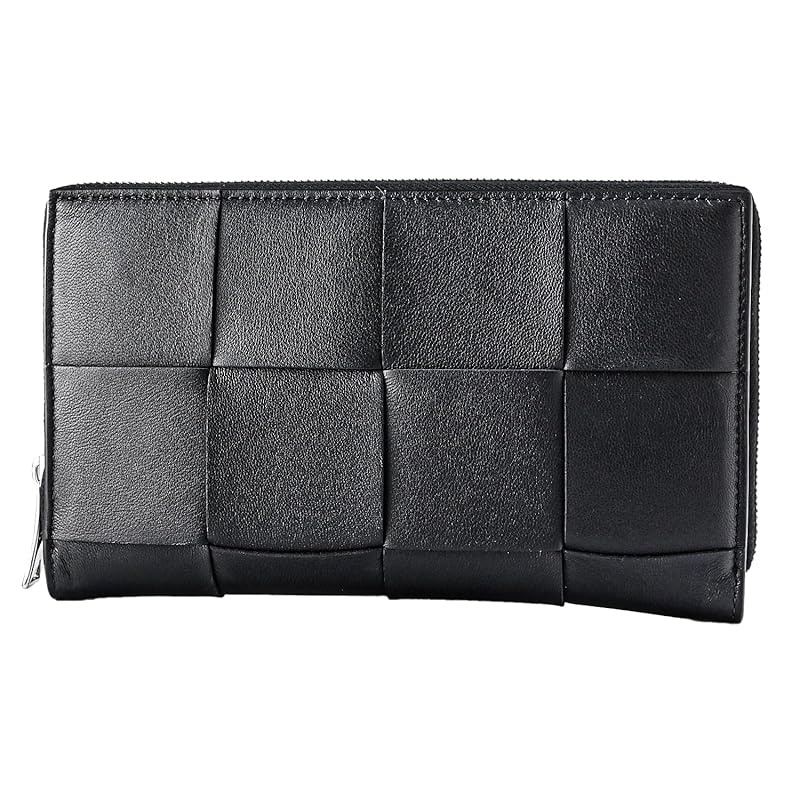 

[Bottega Veneta] long wallet maxi intre men s ladies black 651368 V3UO1 8803 Made in ITALY [product]