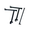 Keyboard Riser X-Stand Double-Tier Electronic Organ Performance Stand - Musical Instrument Accessory.