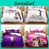 3d Print Dirty Dancing Pattern Bedding Set With Active Dye Printing For Home Decor
