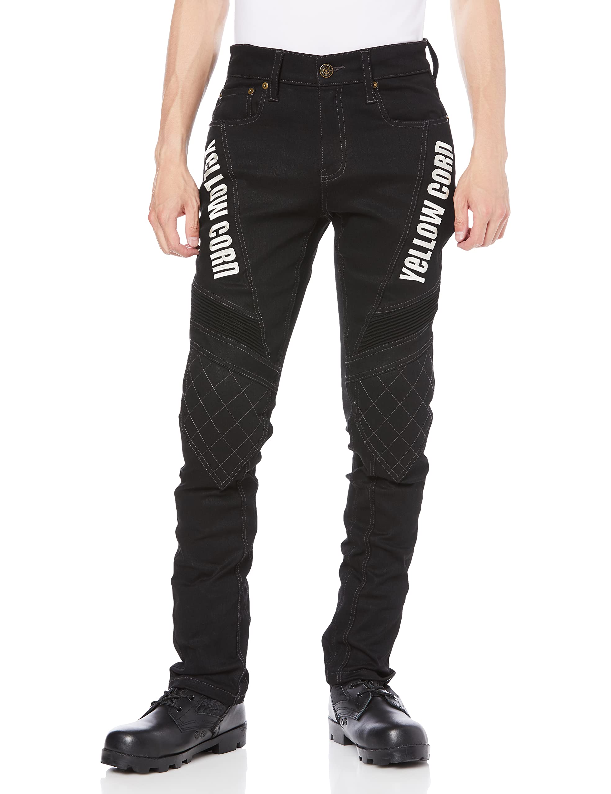 

Yellow Corn Riding Pants Size 30 Men s YRP-101-BK/IV-30, Black/IV