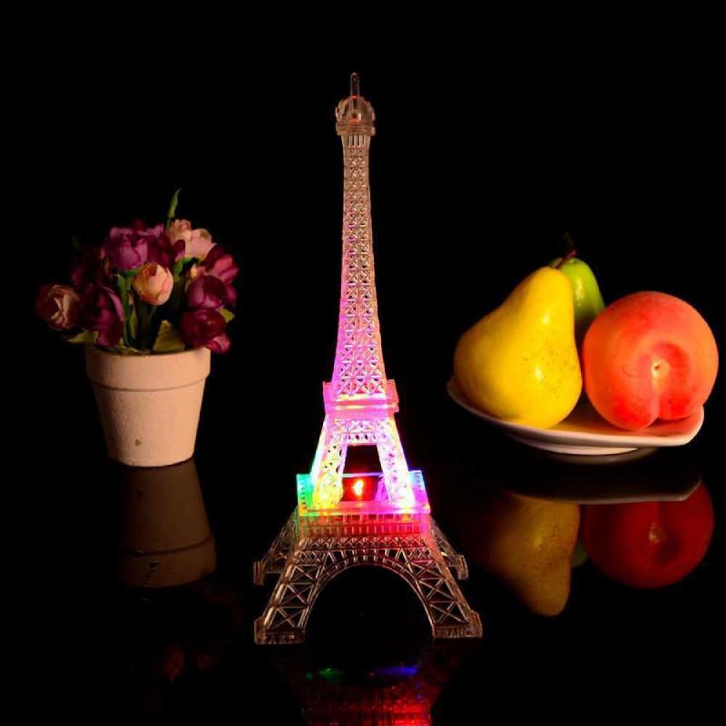 Tower Eiffel Night Light Color Changing Led Lamp For Bedroom Gifts Lighting