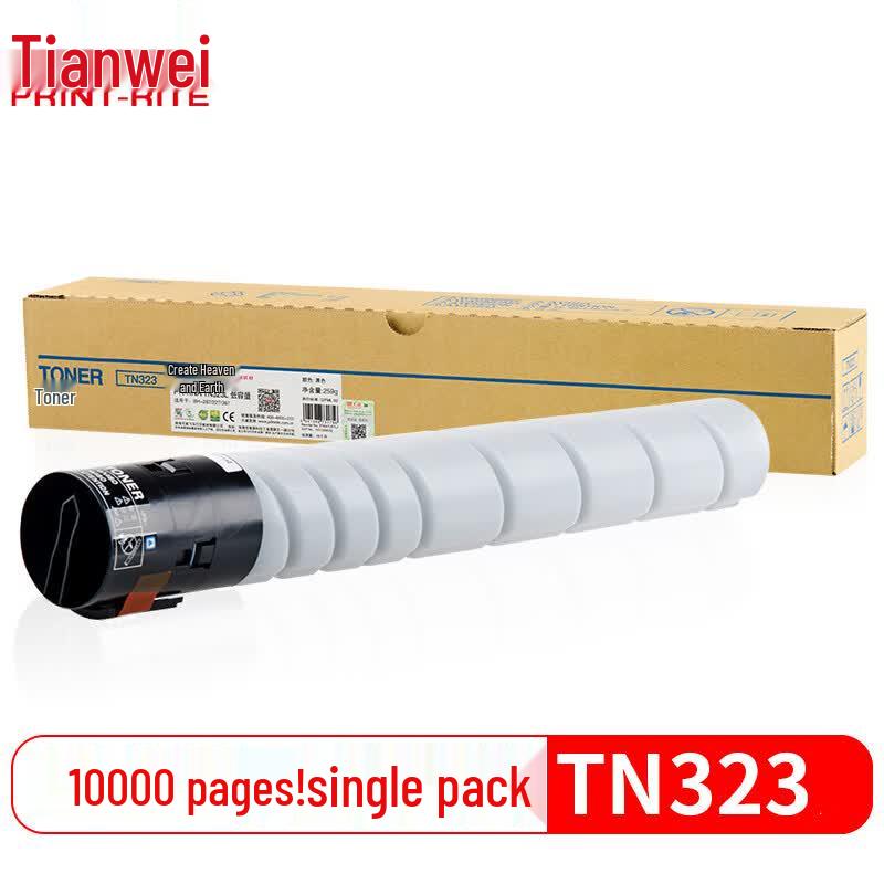 Generic TN323 Black Toner Cartridge for Konica Minolta Bizhub 227/367