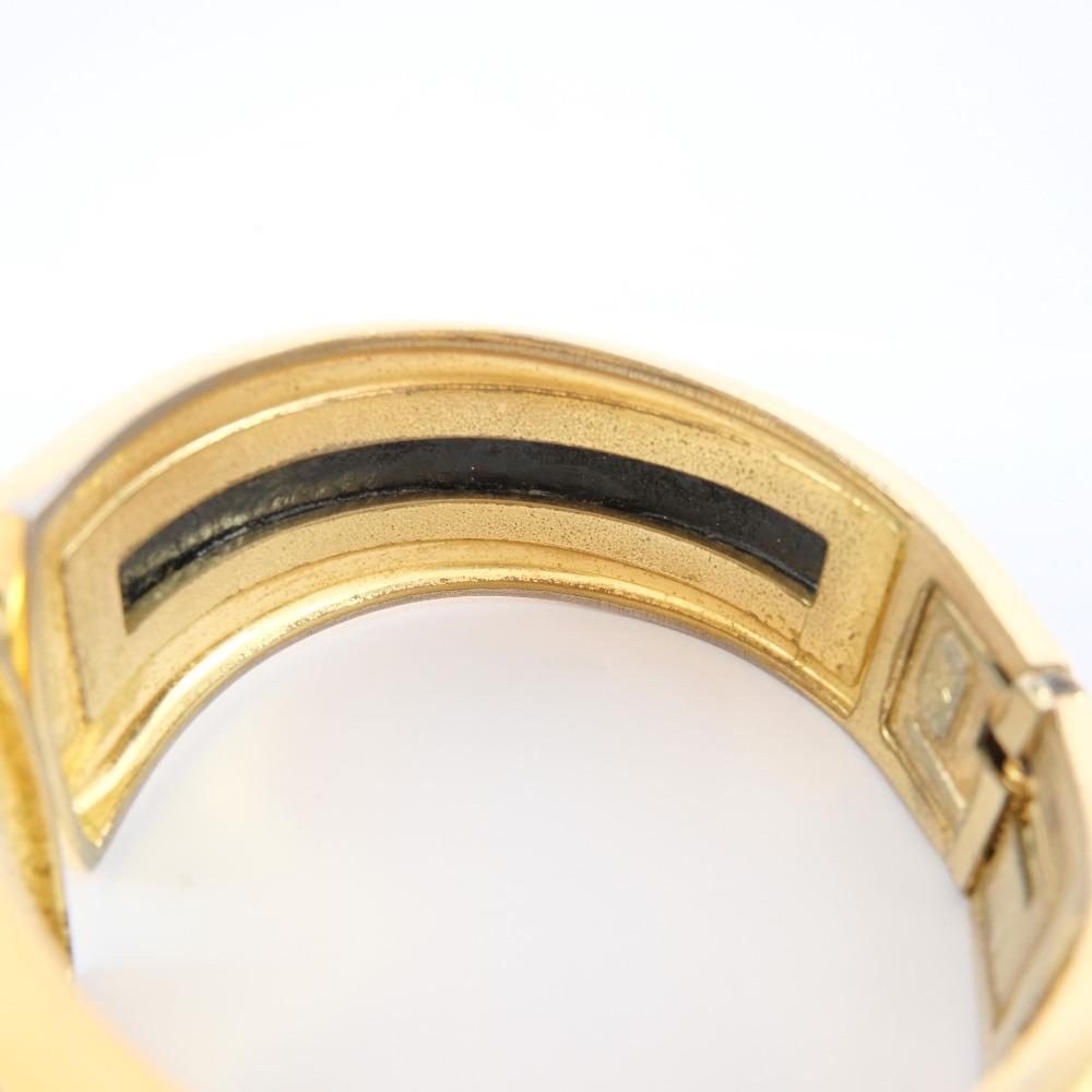 Dior Bracelet Bangle gold/black Plated Gold 74.8g Women Used