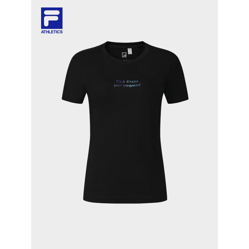 

FILA Women s Loose Fit Crew Neck Knit T-Shirt S