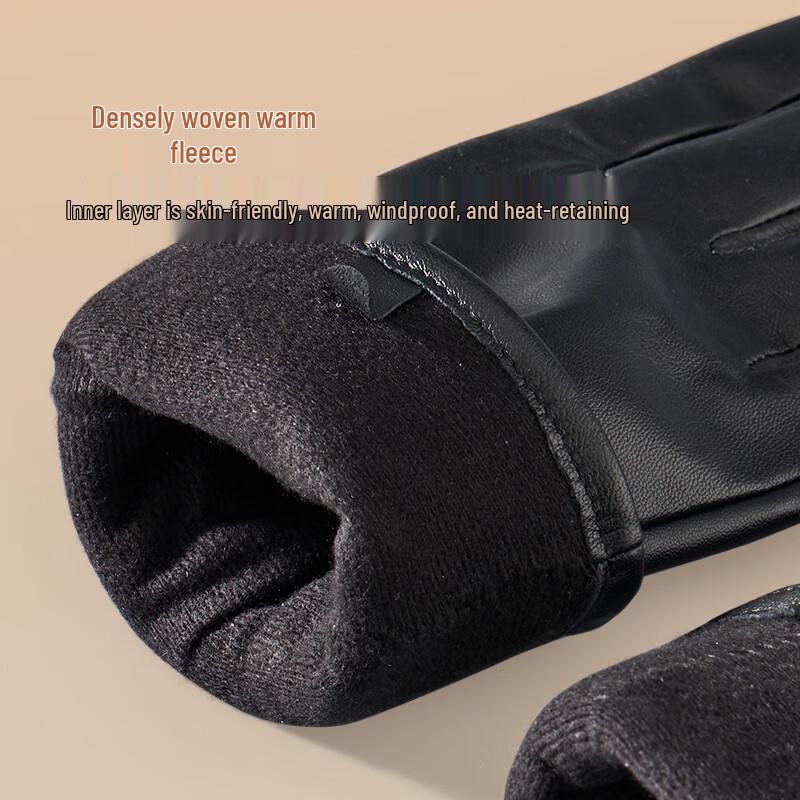 Women's Light Luxury Sheepskin Winter Gloves