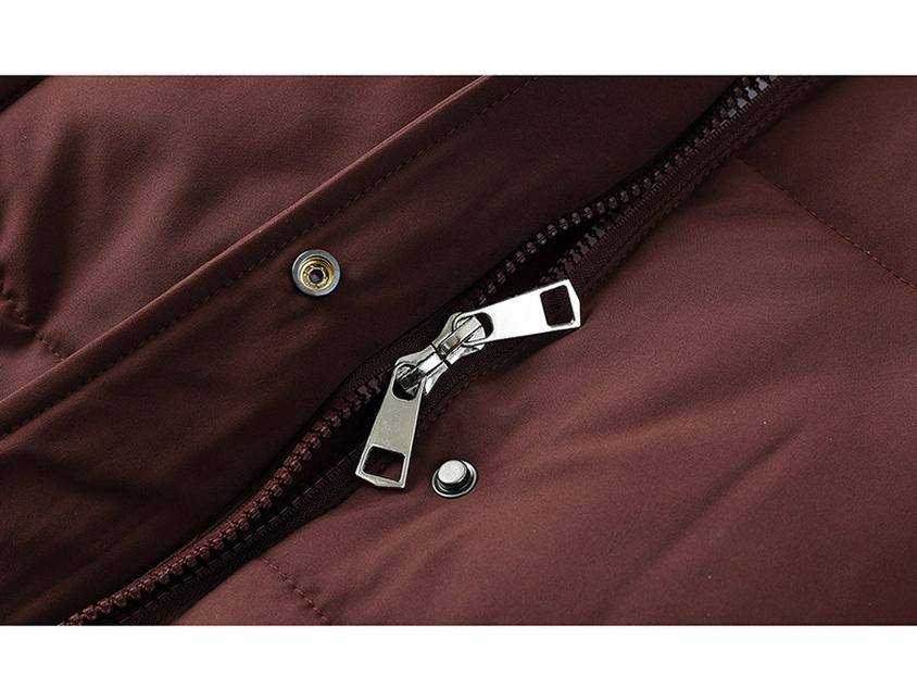 Plus Size Winter Cotton Jacket for Middle-Aged and Elderly Women