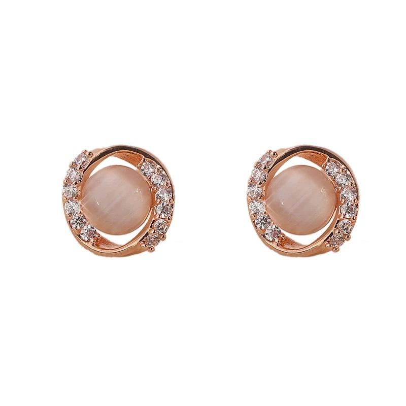 New Models, High-end Earrings Temperament Atmospheric Earclips Exquisite Earrings Women's Anti-allergic