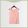 Loose Slim Vest Thin Women's Summer Pure Cotton Sleeveless Top with A Base and A Slim Summer Casual Strap