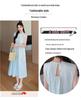 2026 Summer Korean Style Loose Fit Sleeveless Maternity Dress