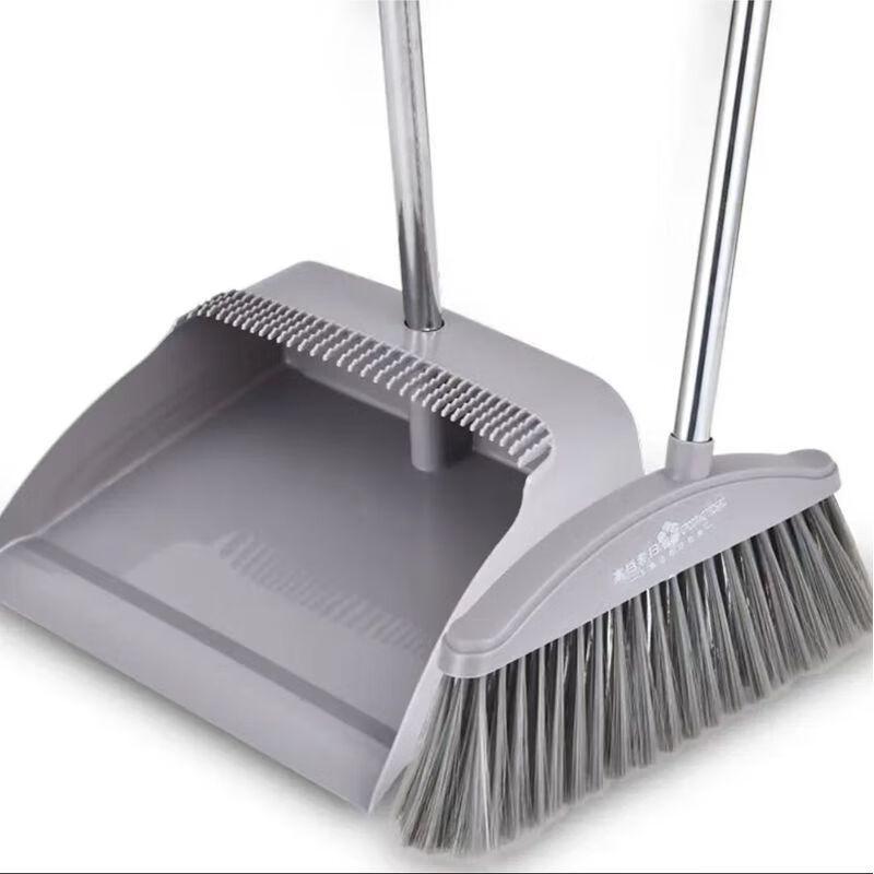 Allied Magnetic Folding Broom & Dustpan Set