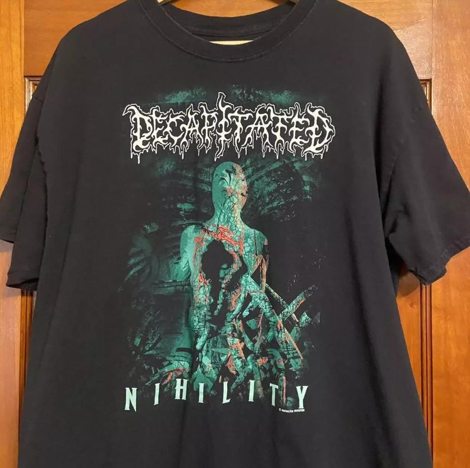 Decapitated Band Black T-Shirt Cotton Full Size Unisex S-5XL TS979 XXL