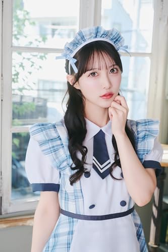 Clearstone Cosplay Patisserie Maid Women's Blue