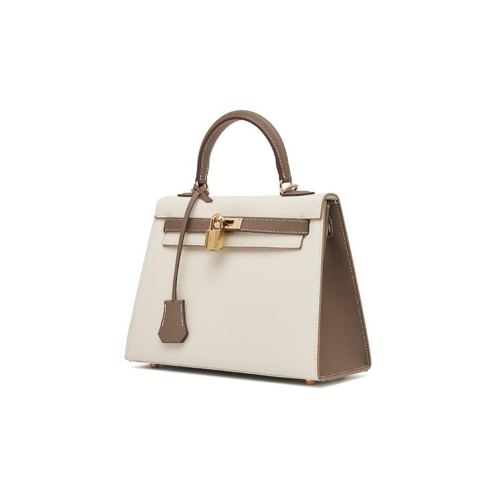 

Кожаная сумка из коровьей кожи, контрастных цветов, новая, модная и популярная, высококачественная текстура, портативная, на плечо, кроссбоди