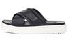 Rubber Sole Slide Slippers Women's Black 1128635-BLLE