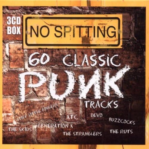 

CD VARIOUS - No Spitting: 60 Classic Punk Tracks CB904113 Disky Netherland Rock Used