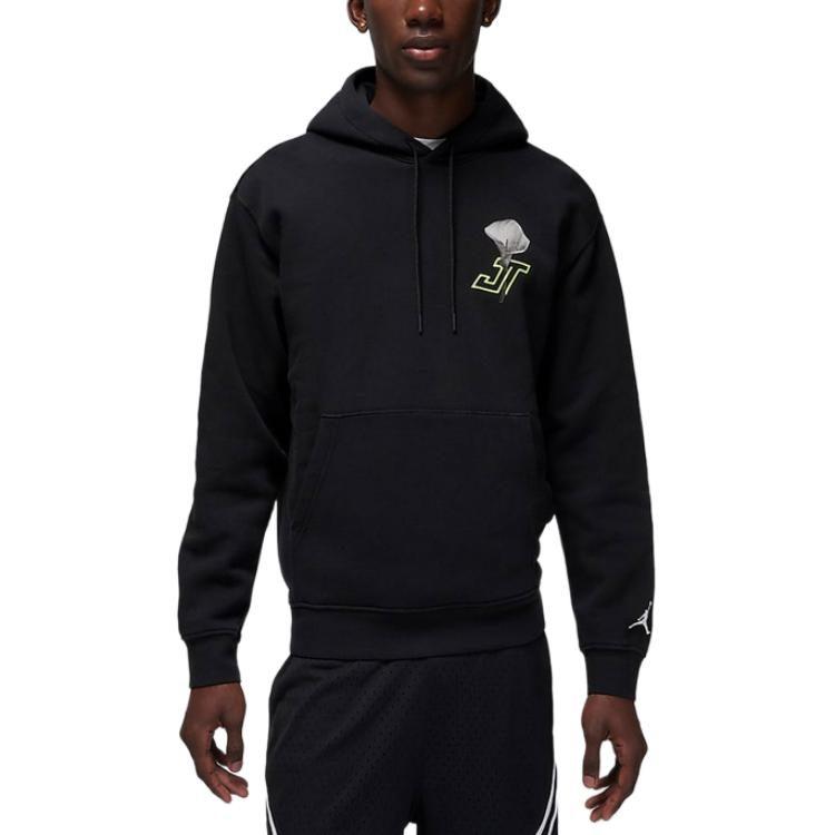 Jordan Sweatshirts Men's Black Hooded Moderate Regular HF1175-010