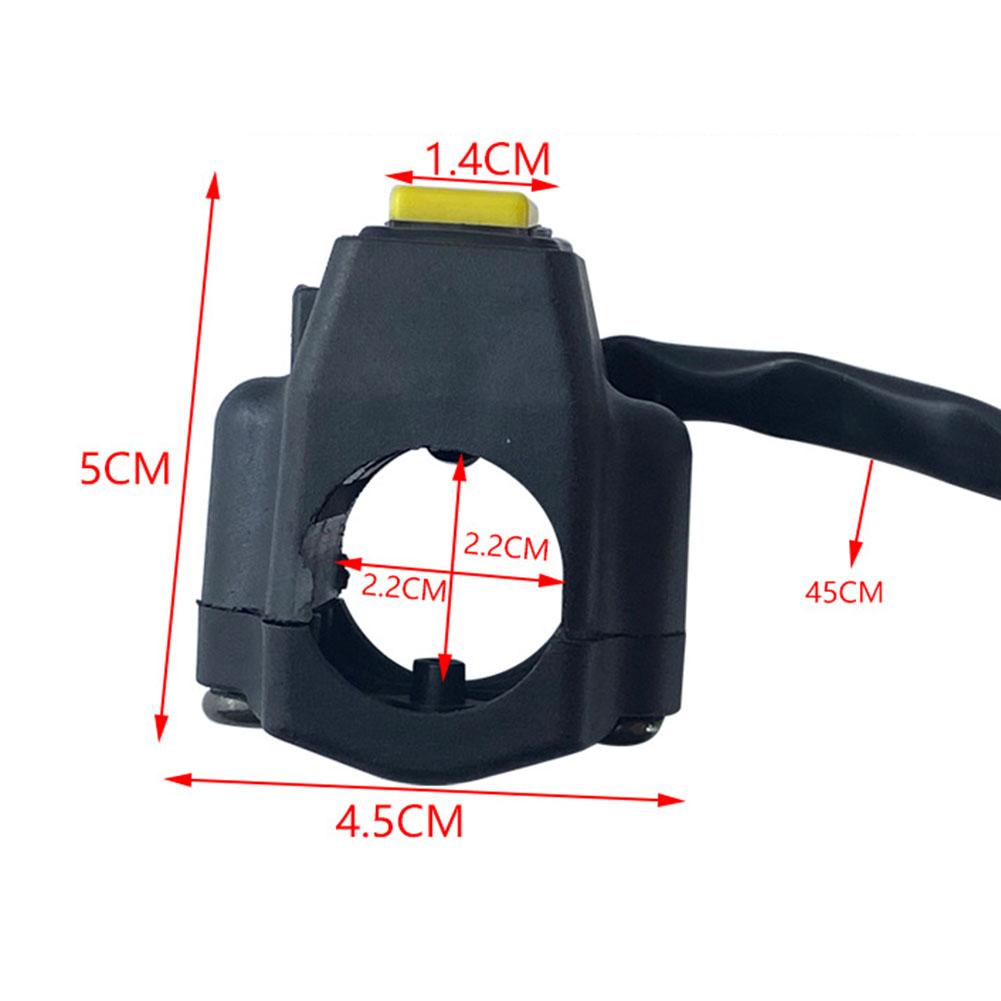 1pc Motorcycle Start For Horn Switch Button Motorcycle Handlebar Control Switch Motorcycle Engine Ignition Kill Switch Button