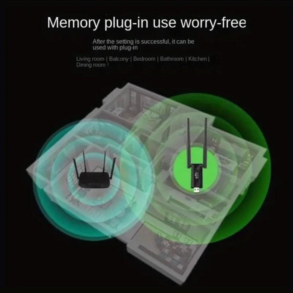 USB Connection WiFi Signal Amplifier 300Mbps Speed WiFi Extender WiFi Repeater Wireless Extension