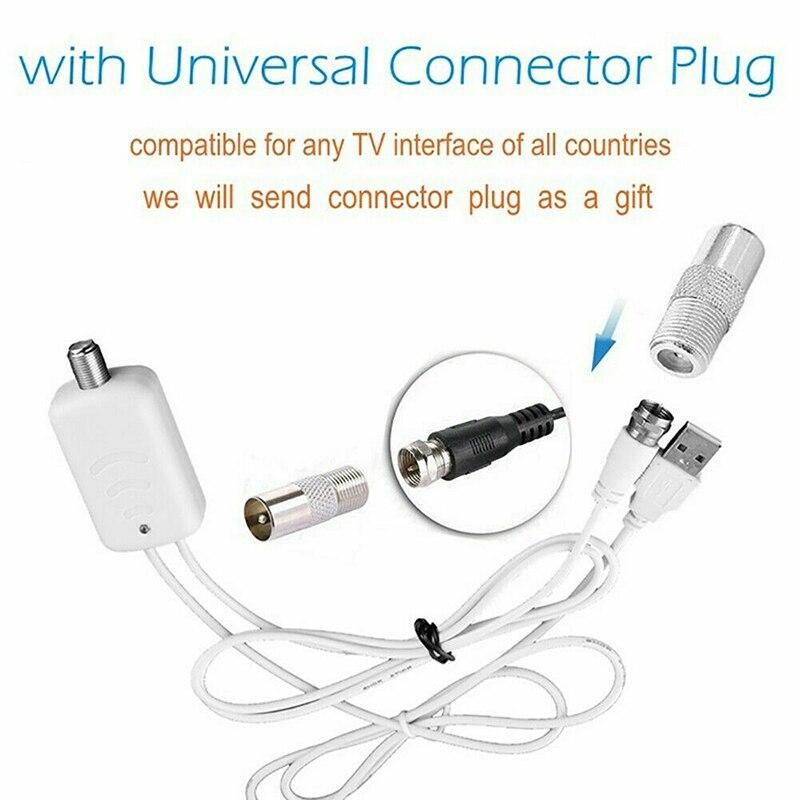 2025 New 4K 8K Indoor Digital TV Antenna HD HDTV Antena DVB-T/T2 DVBT2 Cable TV Antena 500Miles UHF VHF DTV Antennas Aerial