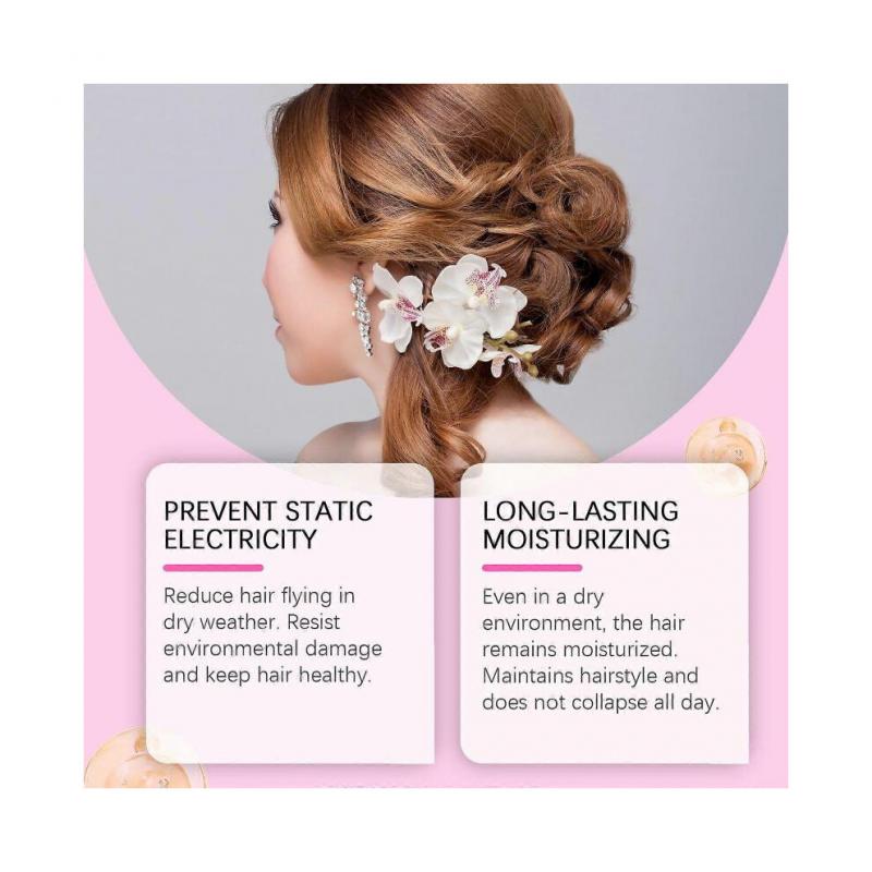 Hoegoa Hair Wax Stick Refreshing Nourishing Glossy Styling Hairstyle Moisturizing Hair Wax Stick