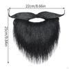 Facial Hair Funny Costume Fake Mustache for Halloween Festival Props Holiday Men