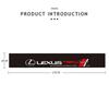 Car Windshield Sticker Waterproof Decorative Decal Stickers For Lexus CT ES GS NX IS250 CT200h IS300h ES300h ERX400h NX300h