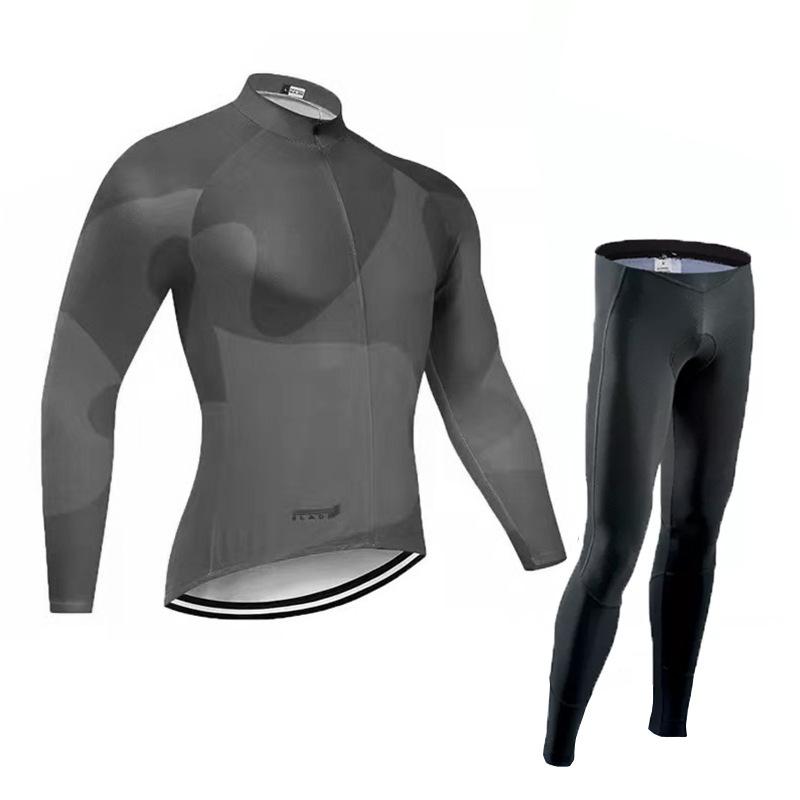 2023 Cross-border Cycling Suit Tour De France Long-sleeved Suit for Summer Breathable Events
