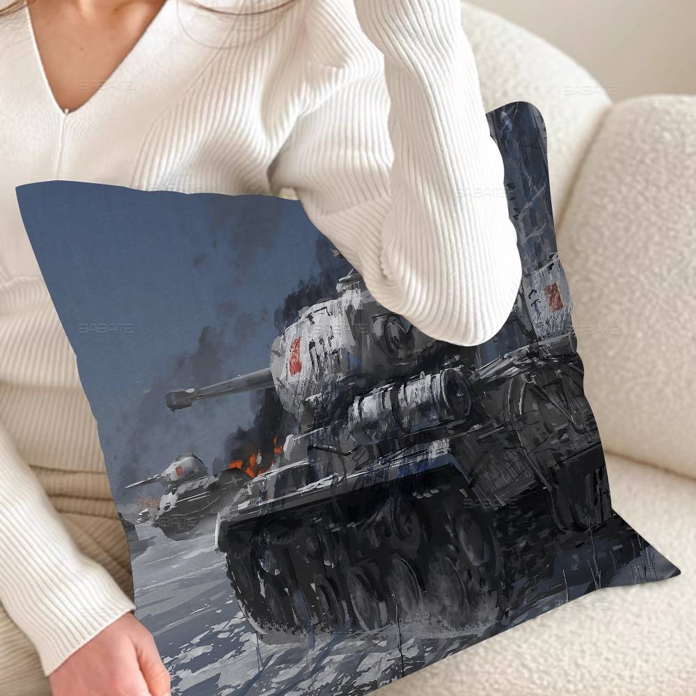 Японское Аниме GIRLS Und PANZER Персонализированная Наволочка Чехол от Пыли Спальня Детская Вечеринка Украшение Наволочка День Рождения Детский Подарок 12x12Inch