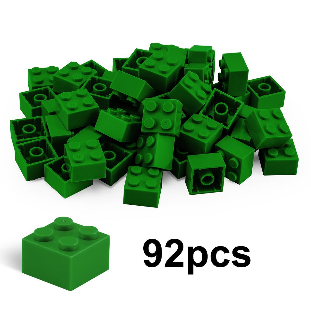 100g 2x2 high brickBuilding Blocks Thick FiguresBricks Dots Educational Creative SizeCompatible With Plastic Toys forChildren