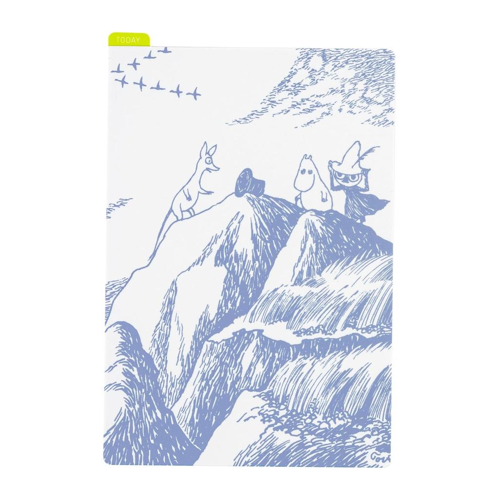 Moomin/Hobonichi Planner Underlay for Weeks - Grand Dance Party Design