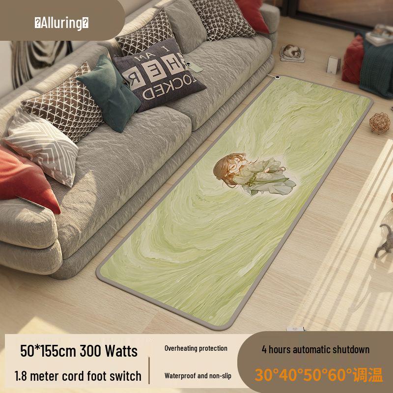 Electric Heated Foot Warmer Mat for Office - Winter Warmth Solution
