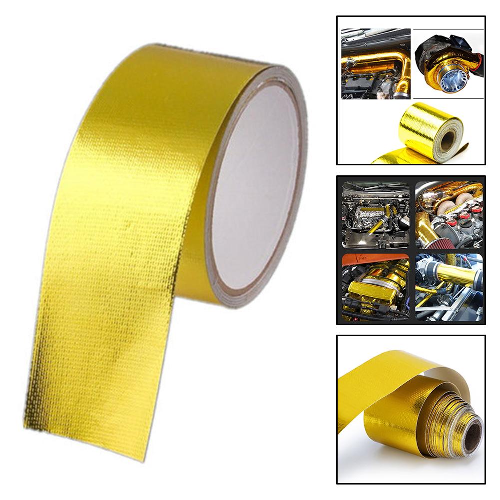 Air Intake Pipe Insulation Tape Aluminum Foil Exhaust Tube