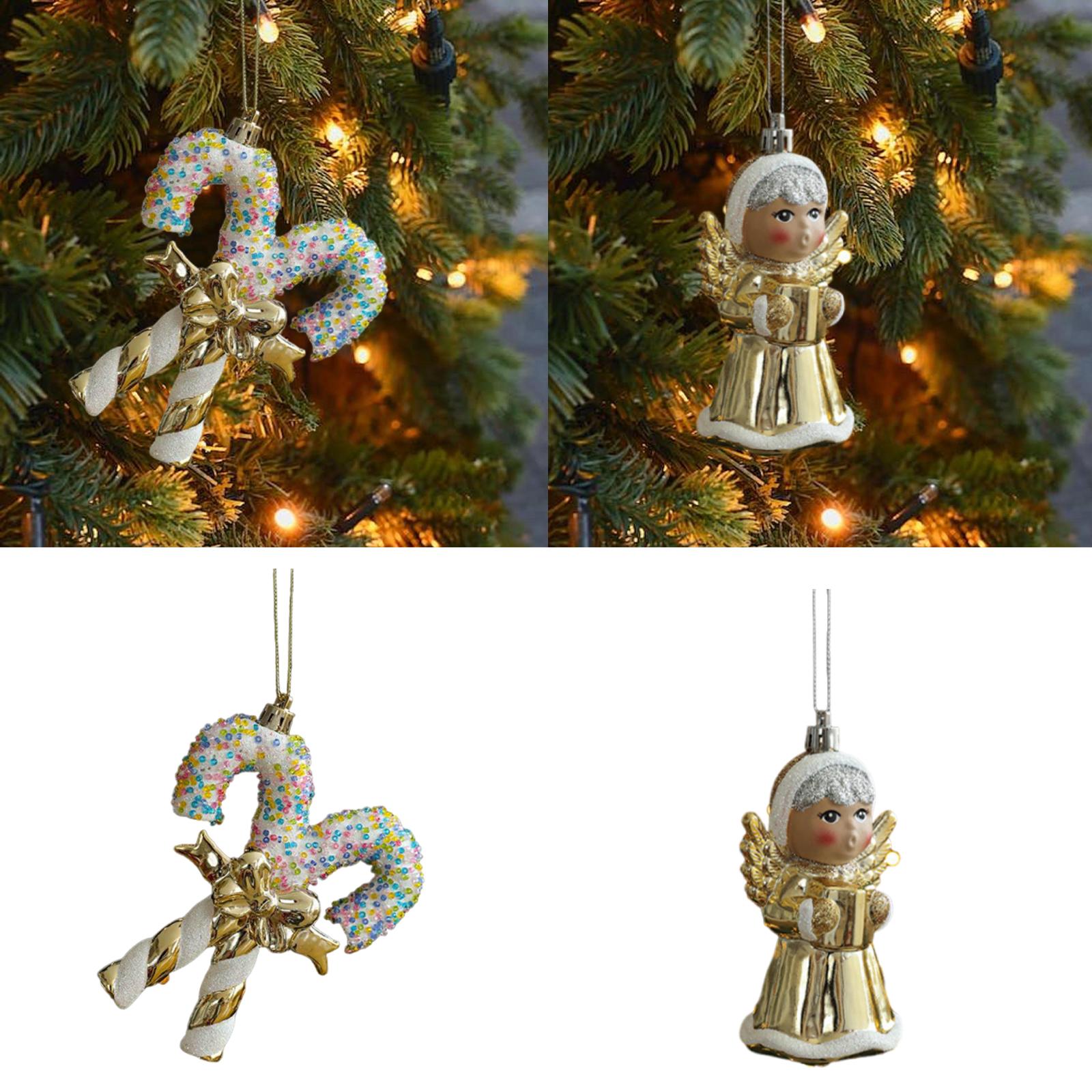 

Christmas Tree Hanging Decoration Xmas Tree Decor for Fireplace Holiday Angel