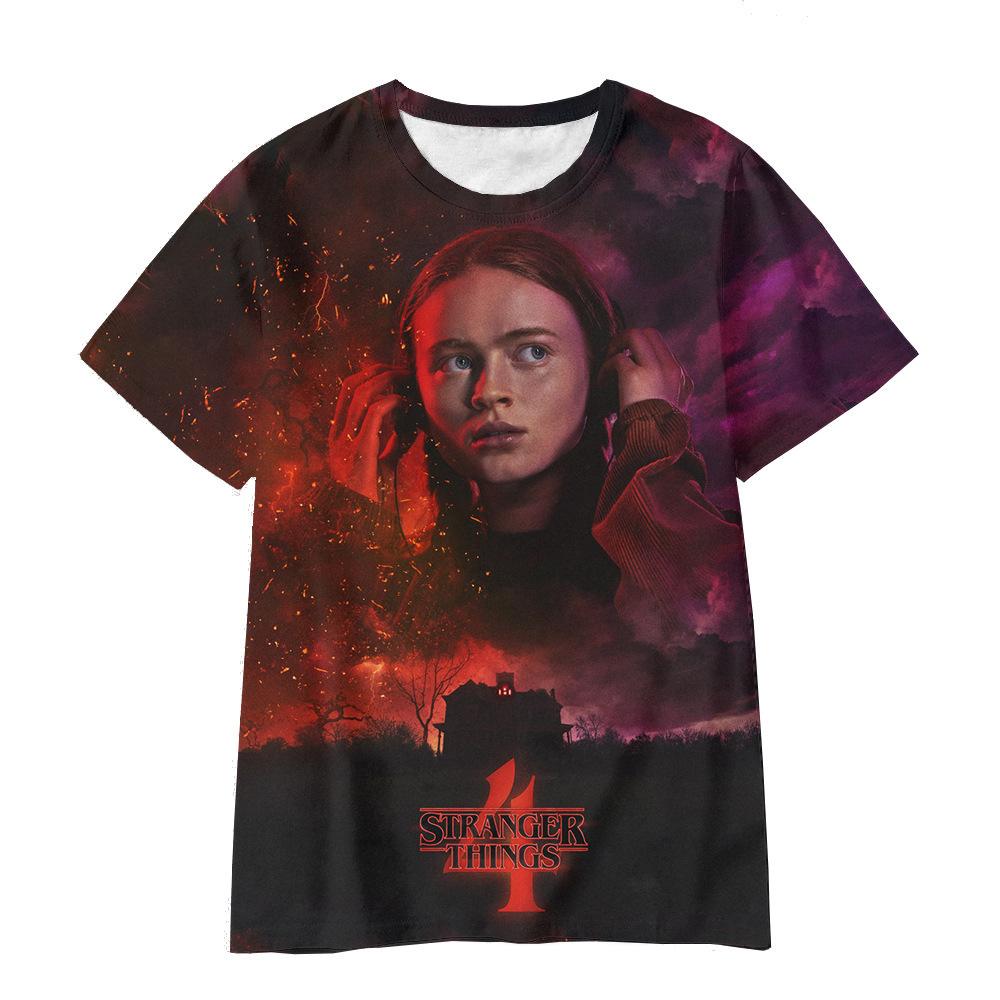 La t-shirt personalizzata fresca e traspirante è ora una maglietta a maniche corte stampata con un film