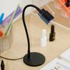 UV LED Nail Lamp with Foot Pedal Switch USB Powered Flexible Gooseneck Gel Polish Drying Curing Light Manicure Dryer with Heavy Duty Base