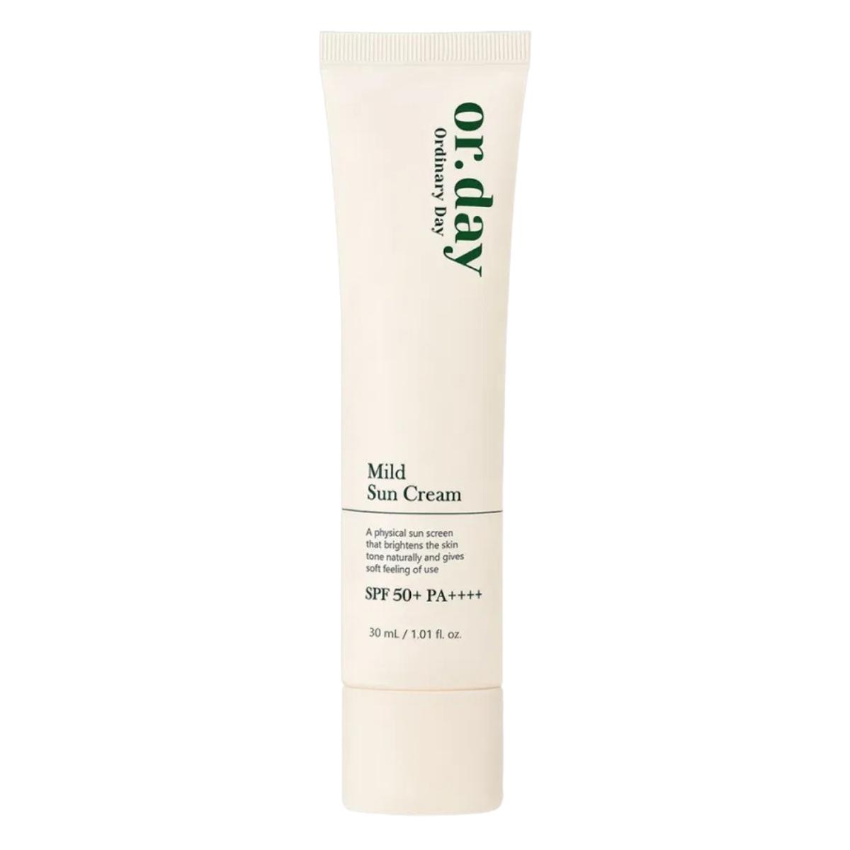 ELISHACOY All Day Mild Sun Cream LSF50+ PA++++ Tägliche Sonnencreme 30ml UV-Schutz K-Beauty