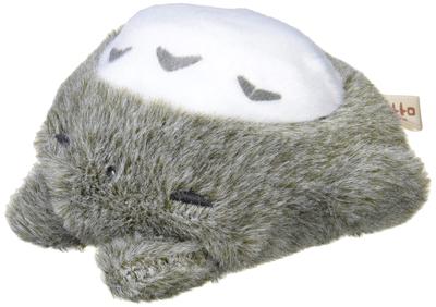 Studio Ghibli My Neighbor Totoro Fluffy Beanbag Big Totoro Sleeping Plush Toy Length 11cm K5768