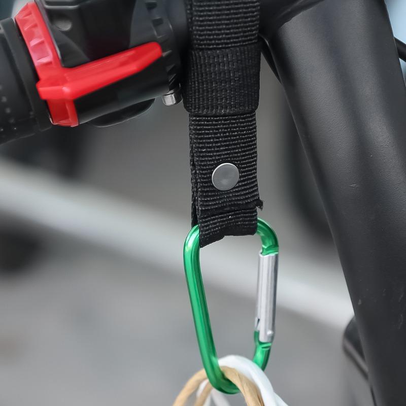 1/5Pcs Motorcycle Electric Vehicle No-Punch Hooks Multifunctional Aluminium Alloy D-Shaped Handlebar Hook Motorbike Accessories