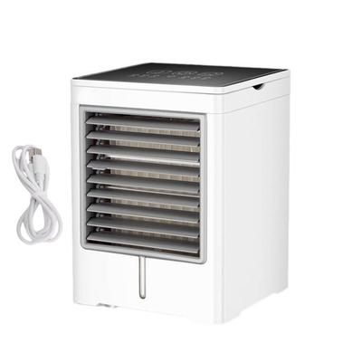 Acondicionador de Aire Portátil USB Mini Personal 3 Velocidades Control Táctil Unidad AC Evaporativa Ventilador para Habitación Tienda Dormitorio Coche RV