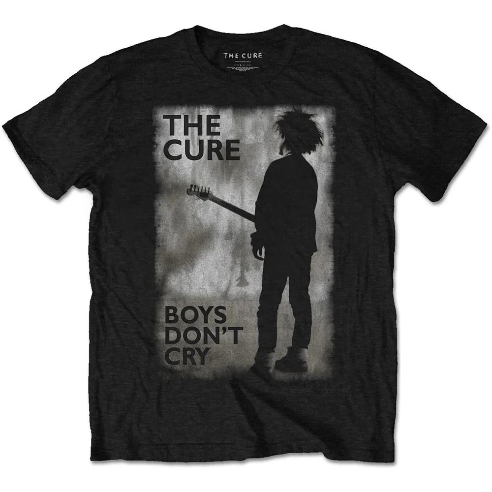 The Cure T-Shirt: Boys Dont Cry Black & White OFFICIAL NEW S