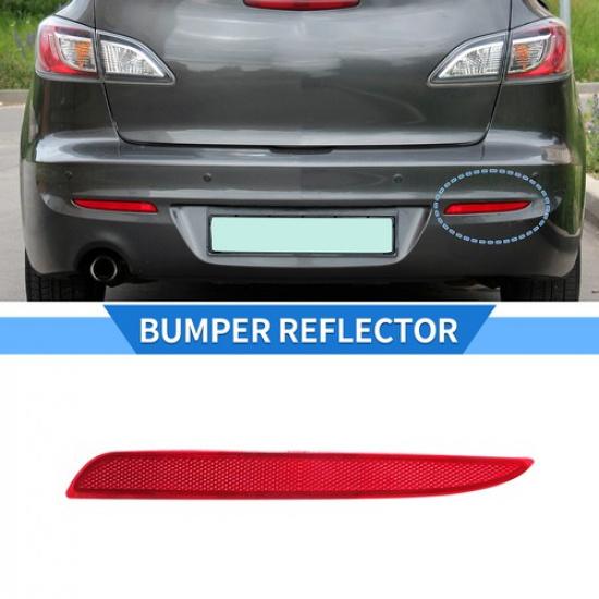 Rear Bumper Reflector No.BBP2515L0A for MAZDA 3 BL 2010-2013 Red