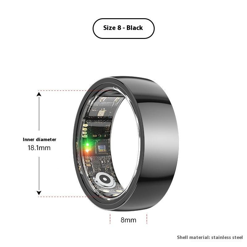

Умное кольцо Мониторинг сердечного ритма Кислород крови Здоровье сна Здоровье Многофункциональное умное кольцо