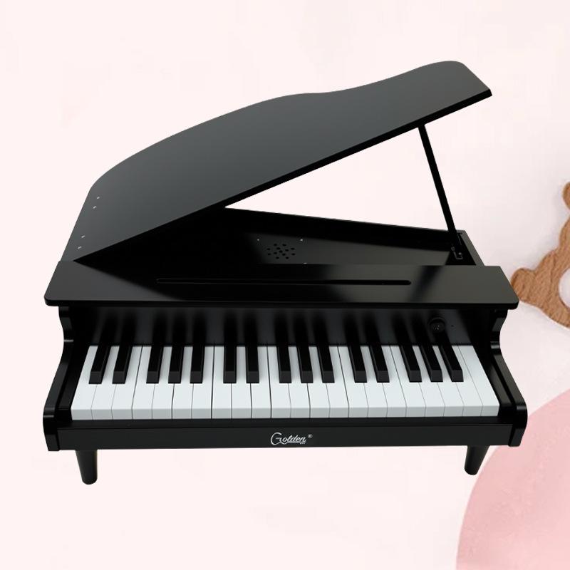 Wooden children's piano infant boy girl baby 18/25/37 key entry electronic keyboard can play parent-child birthday gift