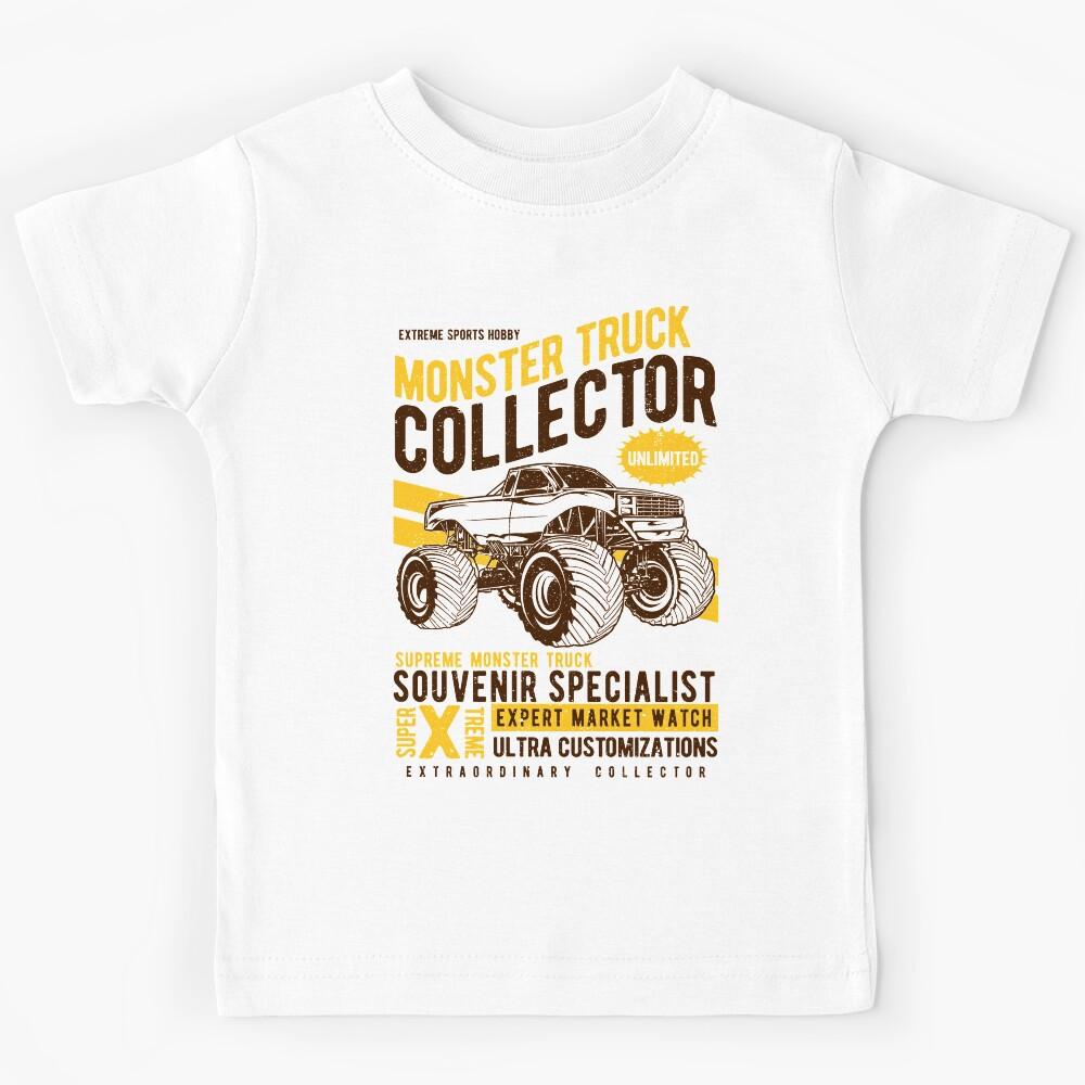 Monster Truck Collecting Expert Kids T-Shirt 170