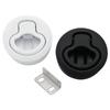 Round Flush Pull Slam for Latch for RV Boat Tralier Marine Deck for Hatch Locker