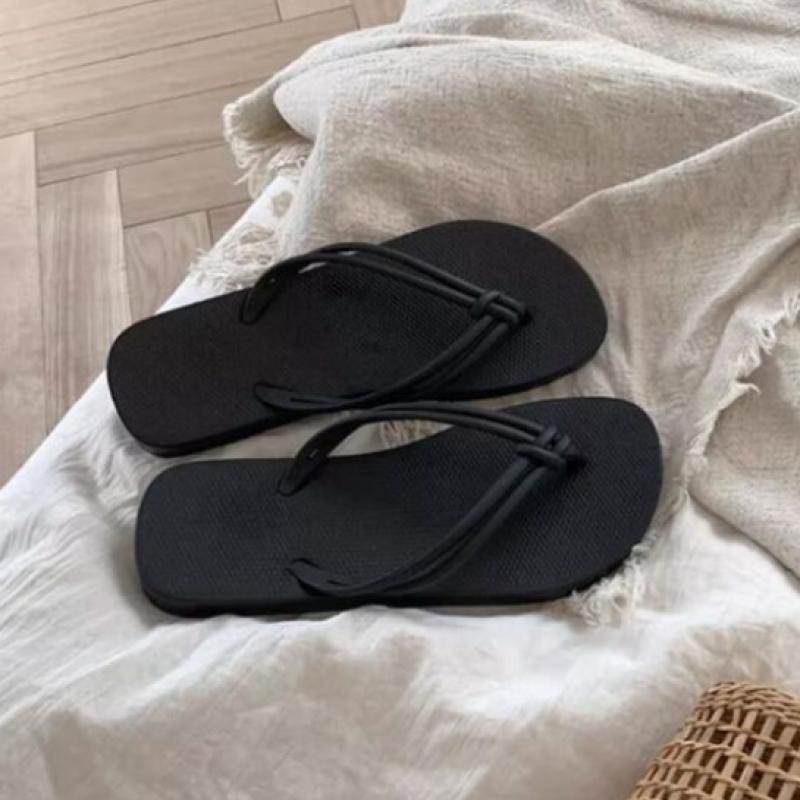 New Arrivals Open Run Women Summer Twisted Strap Flat Slipper Flip Flop